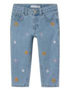 Nmfbella Mom Jeans 1250-Te Noos Bottoms Jeans Regular Jeans Blue Name ...