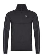 Txlite Half Zip Sport Sweat-shirts & Hoodies Fleeces & Midlayers Black...