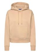 Icon G Essential Hoodie Tops Sweat-shirts & Hoodies Hoodies Beige GANT