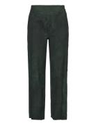 Pants Bottoms Trousers Leather Leggings-Bukser Green DEPECHE