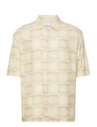 Ayo X Shirt 14752 Designers Shirts Short-sleeved Cream Samsøe Samsøe