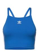 3 S Crop Top Sport Crop Tops Sleeveless Crop Tops Blue Adidas Original...