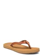 Porto Motif Shoes Summer Shoes Sandals Flip Flops Brown Roxy