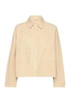 Anderi-1-W Outerwear Jackets Light-summer Jacket Beige HUGO