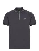 Paule 2 Sport Polos Short-sleeved Grey BOSS