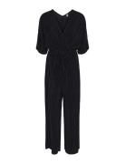 Yasolinda Ss Ankle Jumpsuit S. Noos Bottoms Jumpsuits Black YAS