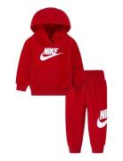 Nike Club Fleece Set Sport Tracksuits Red Nike