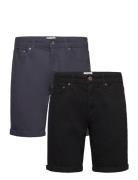 Jpstrick Jjoriginal Shorts 2Pk Mp Bottoms Shorts Denim Navy Jack & J S