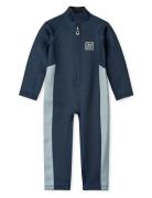 Maverick Longsleeve Wetsuit Swimwear Uv Clothing Uv Suits Navy Liewood