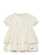 Dress Ss Aop W. Lining Dresses & Skirts Dresses Partydresses Cream Min...