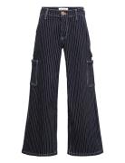 Pants Bottoms Jeans Wide Jeans Navy Sofie Schnoor Young