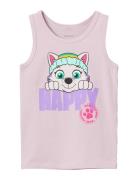 Nmfjumas Pawpatrol Tank Top Noos Cplg Tops T-shirts Sleeveless Pink Na...