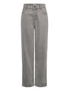 Street Loose Ash Grey Bottoms Jeans Regular Jeans Grey Grunt