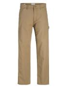 Jpstalex Jjbarkley Carpenter Pant Jnr Bottoms Beige Jack & J S