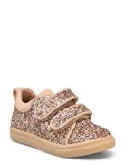 Shoes - Flat - With Velcro Lave Sneakers Pink ANGULUS