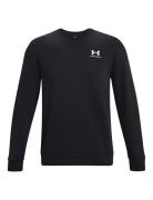 Ua Icon Fleece Crew Sport Sweat-shirts & Hoodies Sweat-shirts Black Un...