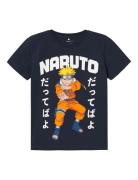 Nkmmacar Naruto Ss Top Noos Sky Tops T-shirts Short-sleeved Navy Name ...