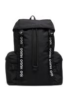 Luka_Backpack Ryggsekk Veske Black HUGO