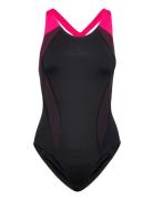 Placement Laneback Badedrakt Badetøy Black Speedo