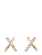 Ace Mini Ear G/Clear Accessories Jewellery Earrings Studs Gold SNÖ Of ...