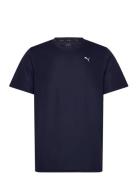 Performance Ss Tee M Sport T-shirts Short-sleeved Navy PUMA