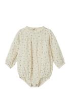 Nbfnoanna Ls Loose Body Lil Bodies Long-sleeved Cream Lil'Atelier