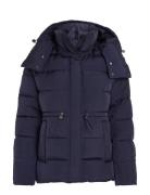 Mw Padded Rec Nylon Jacket Fôret Jakke Navy Calvin Klein