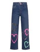 Denim Trousers Bottoms Jeans Wide Jeans Blue Billieblush