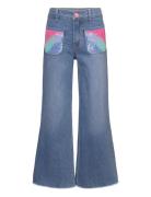 Denim Trousers Bottoms Jeans Wide Jeans Blue Billieblush