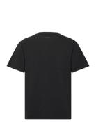 Clean Formal Stretch T-Shirt Tops T-shirts Short-sleeved Black Clean C...