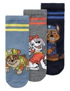 Nmmjax Pawpatrol 3P Sock Cplg Sokker Strømper Navy Name It