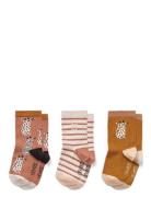 Silas Socks 3-Pack Sokker Strømper Multi/patterned Liewood