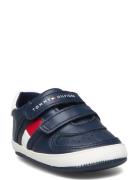 Tommy Hilfiger Crib Shoes With Velcro Lave Sneakers Navy Tommy Hilfige...