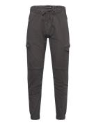 Inlevi Bottoms Trousers Cargo Pants Grey INDICODE