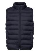 Quilted Gilet Fôret Vest Navy Mango