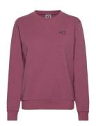 Kari Crew Sport Sweat-shirts & Hoodies Sweat-shirts Burgundy Kari Traa