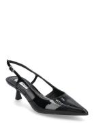 Legaci Slingback Shoes Heels Pumps Classic Black Steve Madden