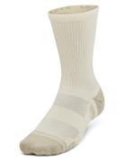 Ua Performance Tech 3Pk Crew Sport Socks Regular Socks Beige Under Arm...