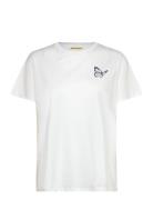 T-Shirt Tops T-shirts & Tops Short-sleeved White Sofie Schnoor