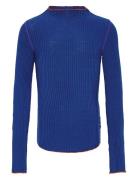 Ruya Tops T-shirts Long-sleeved T-shirts Blue Molo