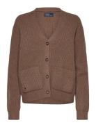 3/15 Wool/Cash Rws-Lsl-Crd Tops Knitwear Cardigans Brown Polo Ralph La...