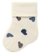 Nbforir Terry Frotte Sock Socks & Tights Baby Socks White Name It