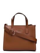 Silvana 2 Compartment Tote Bags Totes Brown GUESS