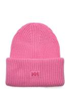 Hh Rib Beanie Accessories Headwear Beanies Pink Helly Hansen