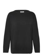 Gincentiw Crewneck Tops Knitwear Jumpers Black InWear