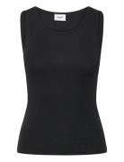 Garimasz Wool Tank Top Tops T-shirts & Tops Sleeveless Black Saint Tro...