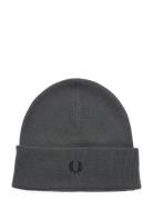 Classic Beanie Accessories Headwear Beanies Grey Fred Perry