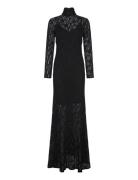 Janasia Lace Dress Maxikjole Festkjole Black Twist & Tango