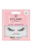 Eylure Lashes 3/4 Length No.009 Øyevipper Sminke Black Eylure