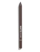 Gosh Matte Eye Liner Eyeliner Sminke Brown GOSH COPENHAGEN